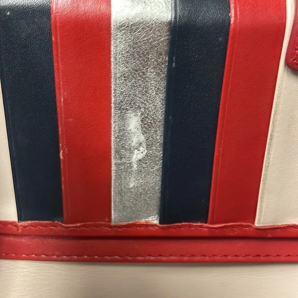 Radley London wallet maroon red Scottie dog puppy trifold English - Picture 7 of 9